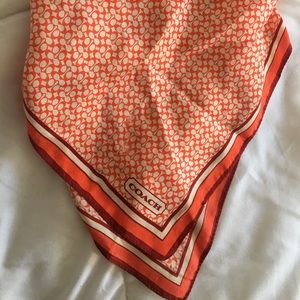 Coach scarf